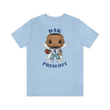 Dak Prescott Dallas Cowboys, Soft Cotton Bella and Canvas Short Sleeve Tee shirt