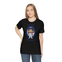 Kris Bryant Chicago Cubs, Soft Cotton Bella and Canvas Short Sleeve Tee shirt