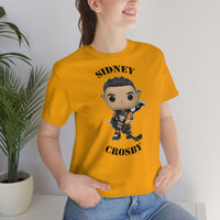 Sidney Crosby Pittsburgh Penguins, Soft Cotton Bella and Canvas Short Sleeve Tee shirt