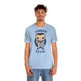 Andrew Luck Indianapolis Colts, Soft Cotton Bella and Canvas Short Sleeve Tee shirt