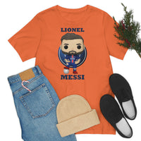 Lionel Messi PSG, Soft Cotton Bella and Canvas Short Sleeve Tee shirt
