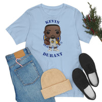 Kevin Durant Golden State Warriors, Soft Cotton Bella and Canvas Short Sleeve Tee shirt