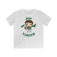 Joe Namath New York Jets, Kids Gildan Softstyle Tee Shirt
