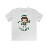 Joe Namath New York Jets, Kids Gildan Softstyle Tee Shirt