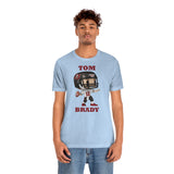 Tom Brady, Tampa Bay Buccaneers Soft Cotton Bella and Canvas Short Sleeve Tee shirt