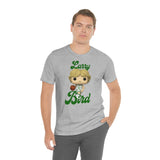 Larry Bird Celtics Basketball, Soft Cotton Bella and Canvas Short Sleeve Tee shirt