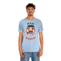 Dan Marino Miami Dolphins, Soft Cotton Bella and Canvas Short Sleeve Tee shirt