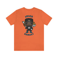 Jalen Ramsey Jacksonville Jaguars, Soft Cotton Bella and Canvas Short Sleeve Tee shirt