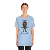 Russell Wilson Seattle Seahawks (Large), Soft Cotton Bella and Canvas Short Sleeve Tee shirt