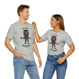 Russell Wilson Seattle Seahawks (Large), Soft Cotton Bella and Canvas Short Sleeve Tee shirt