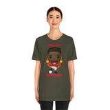 Marcus Rashford Manchester United, Soft Cotton Bella and Canvas Short Sleeve Tee shirt