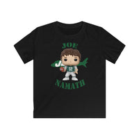 Joe Namath New York Jets, Kids Gildan Softstyle Tee Shirt