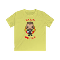 David De Gea Manchester United, Kids Gildan Softstyle Tee Shirt