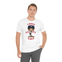 Chris Sale Boston Red Sox, Soft Cotton Bella and Canvas Short Sleeve Tee shirt