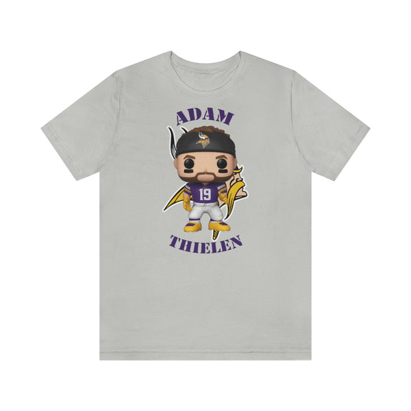 Adam Thielen Minnesota Vikings, Soft Cotton Bella and Canvas Short Sleeve Tee shirt