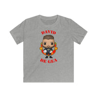 David De Gea Manchester United, Kids Gildan Softstyle Tee Shirt