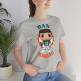 Dan Marino Miami Dolphins, Soft Cotton Bella and Canvas Short Sleeve Tee shirt