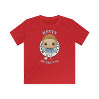 Kevin De Bruyne Manchester City, Kids Gildan Softstyle Tee Shirt