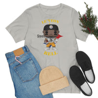 Leveon Bell Pittsburgh Steelers, Soft Cotton Bella and Canvas Short Sleeve Tee shirt