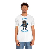 Cam Newton Carolina Panthers, Soft Cotton Bella and Canvas Short Sleeve Tee shirt
