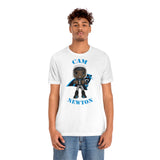 Cam Newton Carolina Panthers, Soft Cotton Bella and Canvas Short Sleeve Tee shirt