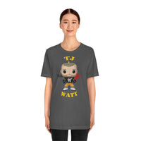 TJ Watt Pittsburgh Steelers, Soft Cotton Bella and Canvas Short Sleeve Tee shirt