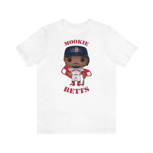 Mookie Betts Boston Red Sox, Soft Cotton Bella and Canvas Short Sleeve Tee shirt