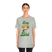 Larry Bird Celtics Basketball, Soft Cotton Bella and Canvas Short Sleeve Tee shirt