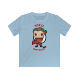 Nico Hischier New Jersey Devils, Kids Gildan Softstyle Tee Shirt