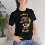 Aaron Donald L.A Rams, Soft Cotton Bella and Canvas Short Sleeve Tee shirt