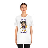 Adam Thielen Minnesota Vikings, Soft Cotton Bella and Canvas Short Sleeve Tee shirt