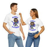 Barry Sanders Detroit Lions, Soft Cotton Bella and Canvas Short Sleeve Tee shirt