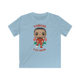 Virgil Van Dijk Liverpool, Kids Gildan Softstyle Tee Shirt