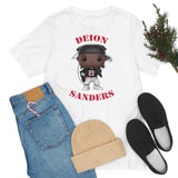 Deion Sanders Atlanta Falcons, Soft Cotton Bella and Canvas Short Sleeve Tee shirt