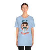 Dan Marino Miami Dolphins, Soft Cotton Bella and Canvas Short Sleeve Tee shirt