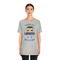 Philip Rivers L.A Chargers, Soft Cotton Bella and Canvas Short Sleeve Tee shirt