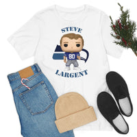 Steve Largent Seattle Seahawks, Soft Cotton Bella and Canvas Short Sleeve Tee shirt