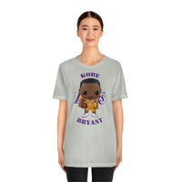 Kobe Bryant L.A Lakers (Yellow Jersey), Soft Cotton Bella and Canvas Short Sleeve Tee shirt