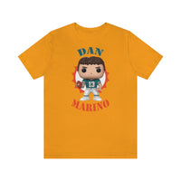 Dan Marino Miami Dolphins, Soft Cotton Bella and Canvas Short Sleeve Tee shirt