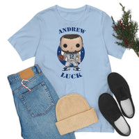 Andrew Luck Indianapolis Colts, Soft Cotton Bella and Canvas Short Sleeve Tee shirt